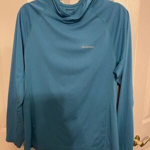 Simms Teal Long Sleeve Shirt